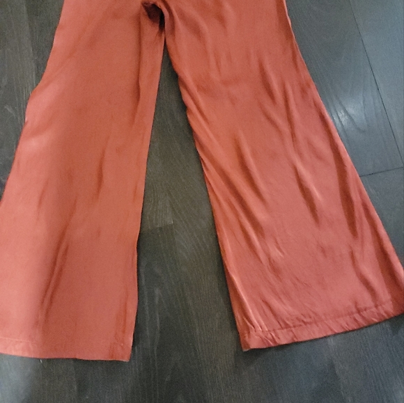 Anthropologie Corey lynn Calter satin wide leg pants - Picture 6 of 9